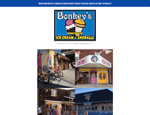 Tablet Screenshot of bonkeys.com